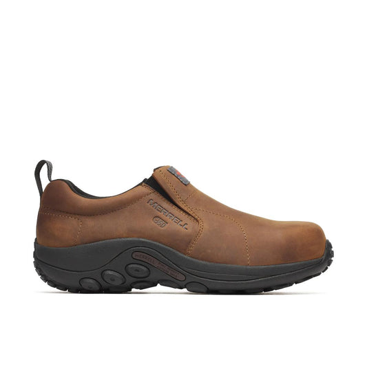 Men's Jungle Moc Leather Hi-Vis Carbon Fiber Static Dissipative 10 Low Wide Width - US 3182