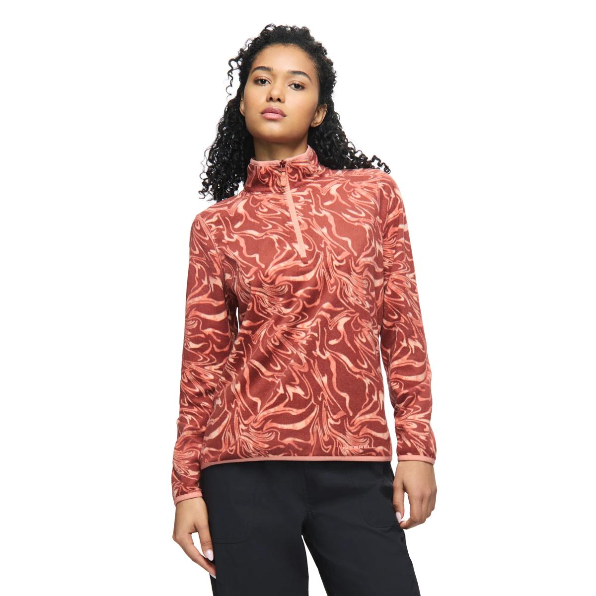 Women's Mossrock Quarter Zip Polar Fleece - US 7591